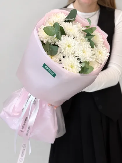 Букет кустовых хризантем